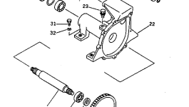 Шестерня 2692-3-32530 Komatsu