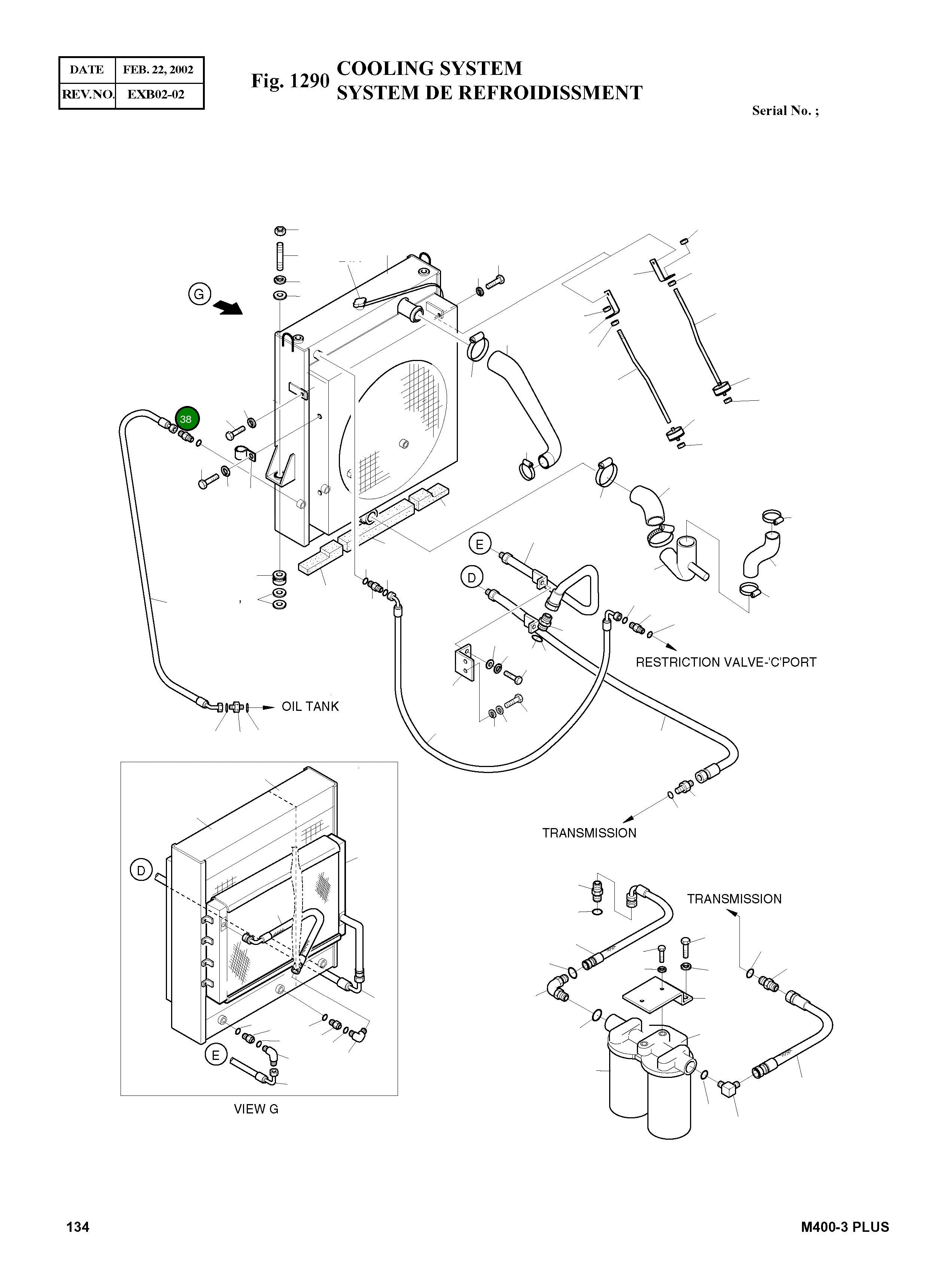 Адаптер, S PT3/4-UNF12 4181-4276A Komatsu