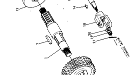 Гайка 01511-33320 Komatsu