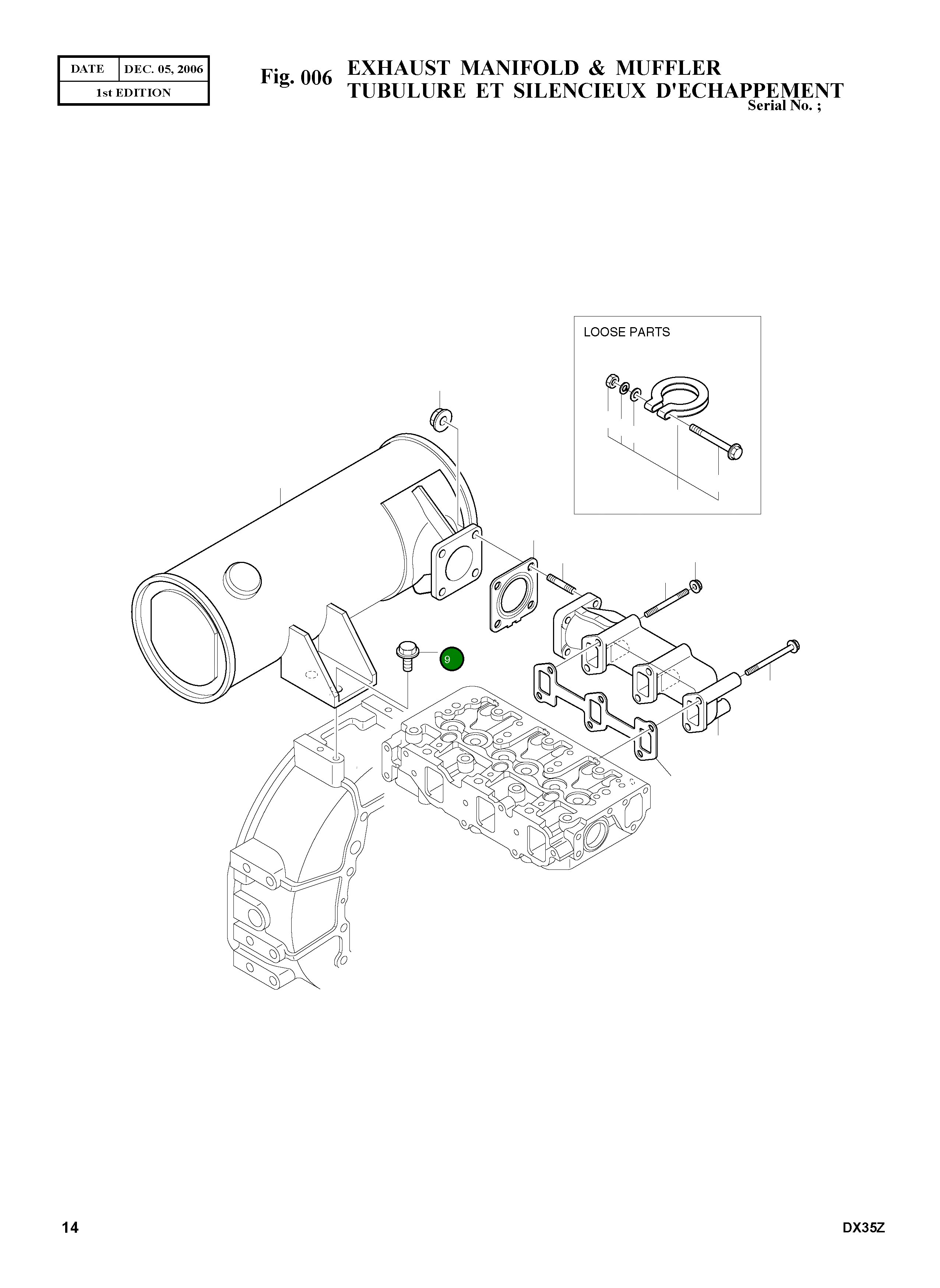 Болт M10X20 2.120-00862 Komatsu