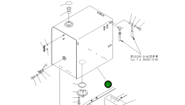 Бак 209-04-71311 Komatsu