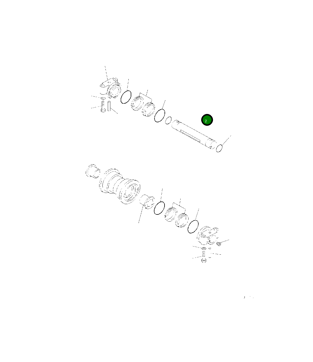 Вал 208-30-56431 Komatsu