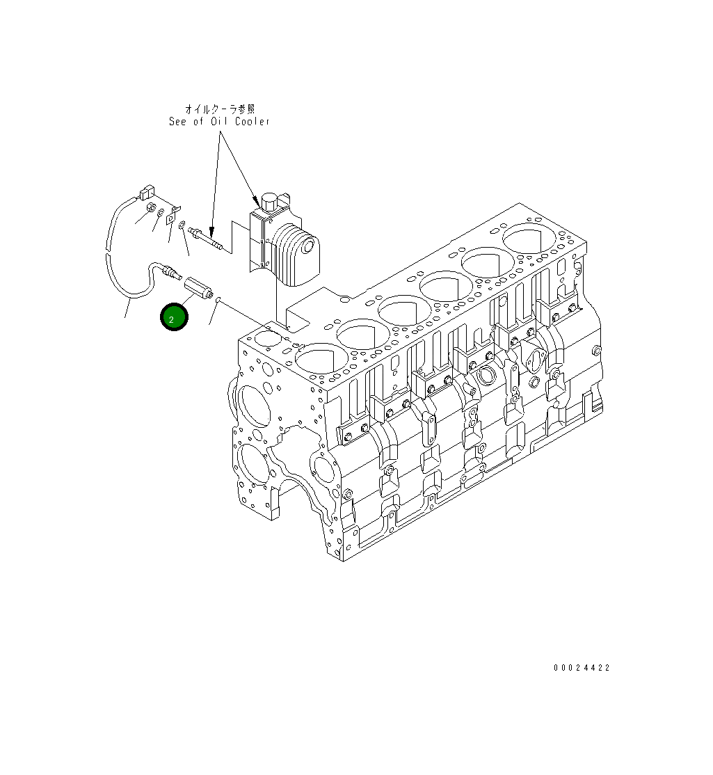 Адаптер 6743-11-6910 Komatsu