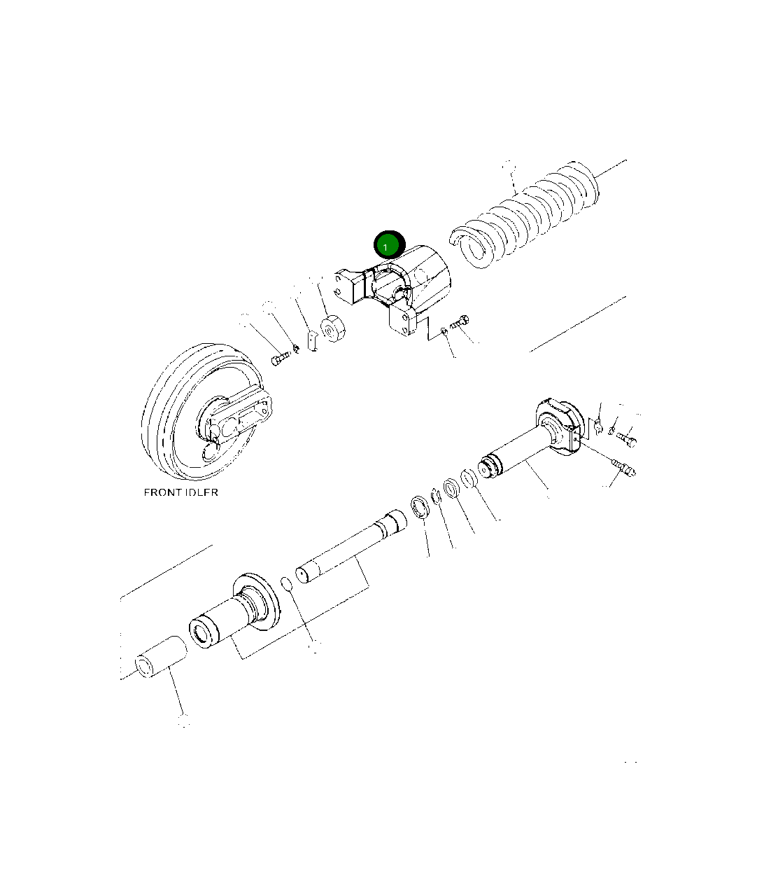 Вилка 207-30-41151 Komatsu