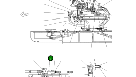 Вилка 201-910-2230 Komatsu