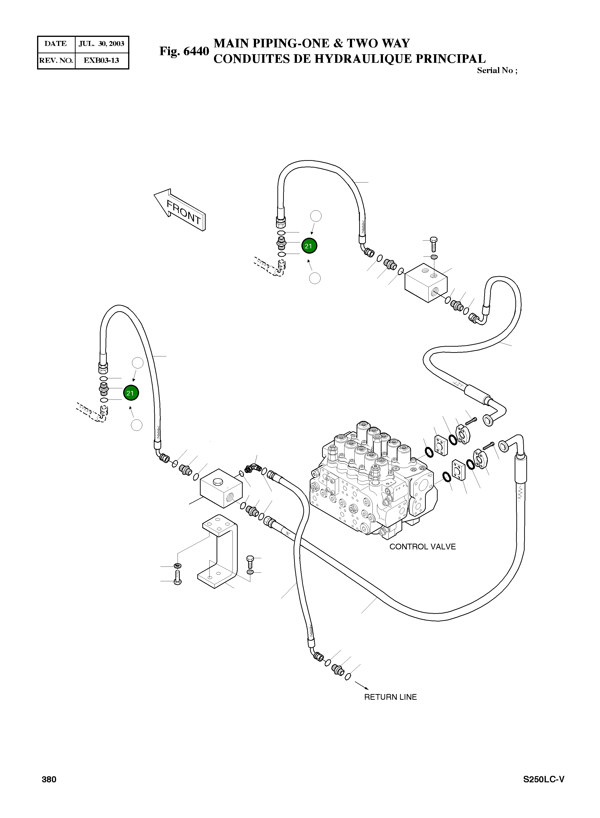 Адаптер 2181-4133D36 Komatsu
