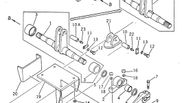 Палец 233-71-21250 Komatsu