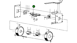 Вал 106 348 Komatsu
