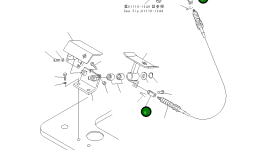 Вилка 20P-43-81170 Komatsu