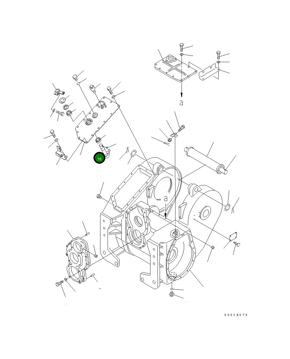 Вал 134-960-1641 Komatsu