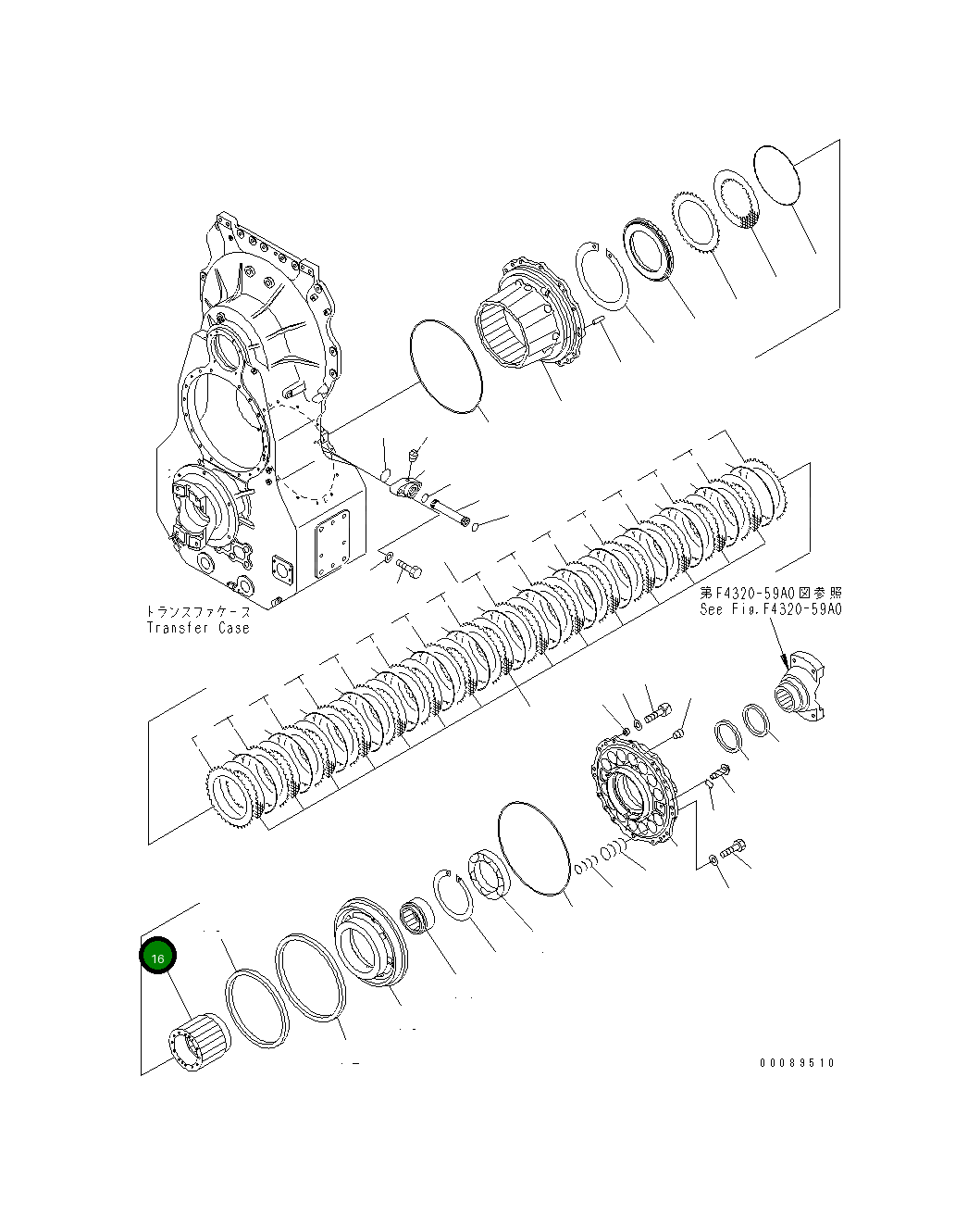 Барабан 42C-32-18691 Komatsu