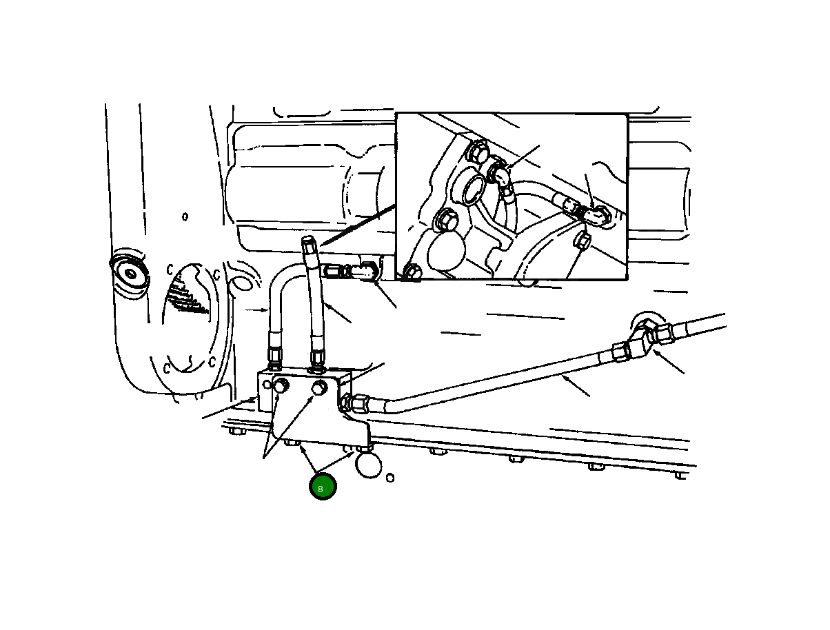Болт (7/16 - 20x1 3/8 INCH) 1307 449 H1 Komatsu