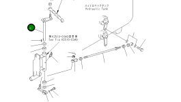 Вал 175-78-69411 Komatsu
