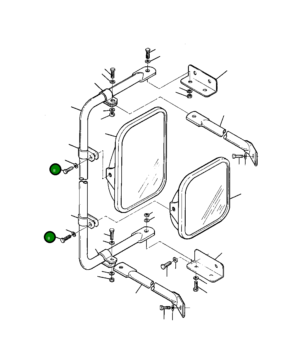 Болт, 5/16NC X 3/4 180 077 Komatsu