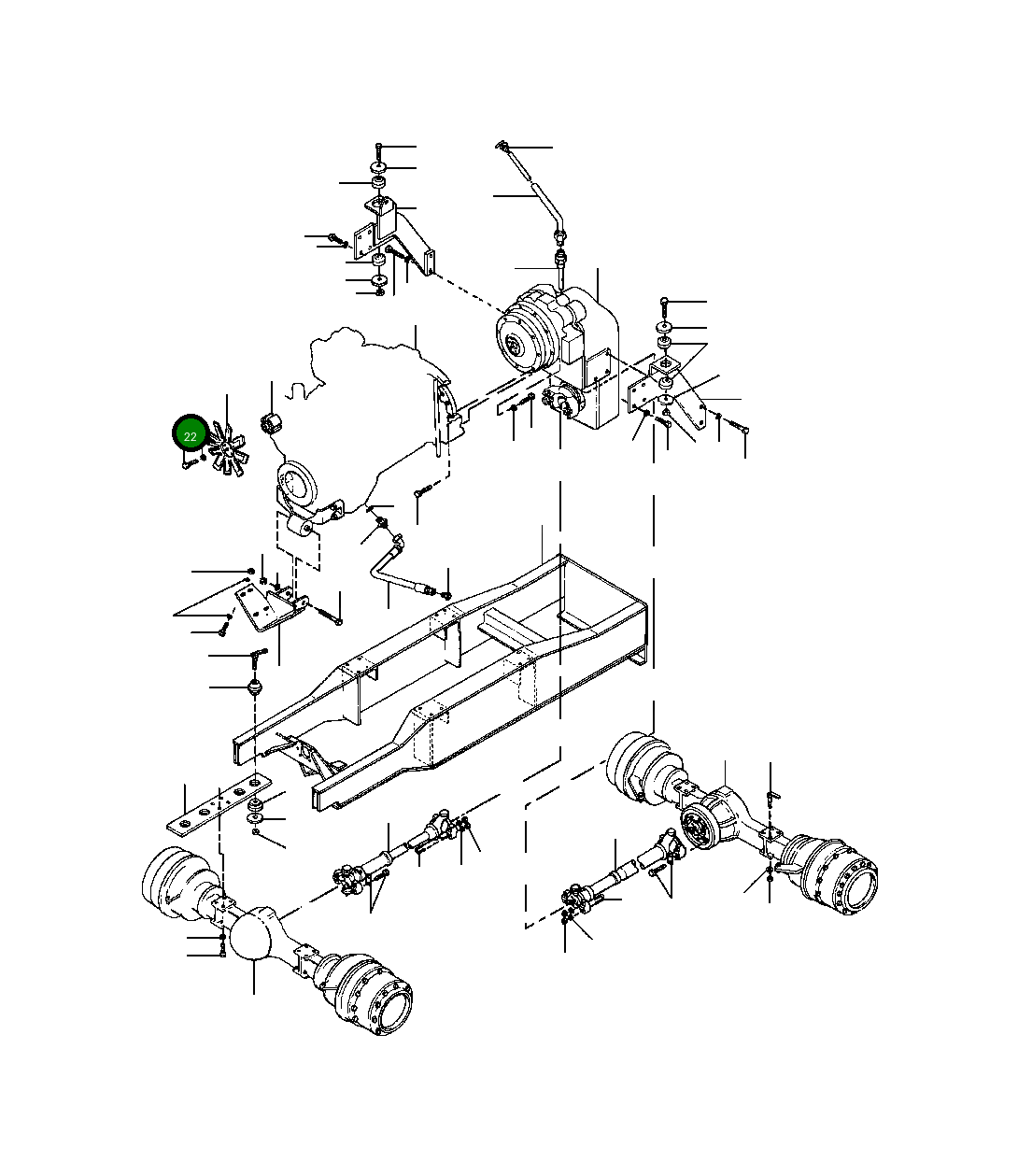 Болт, M8 X 100 30 017 R1 Komatsu