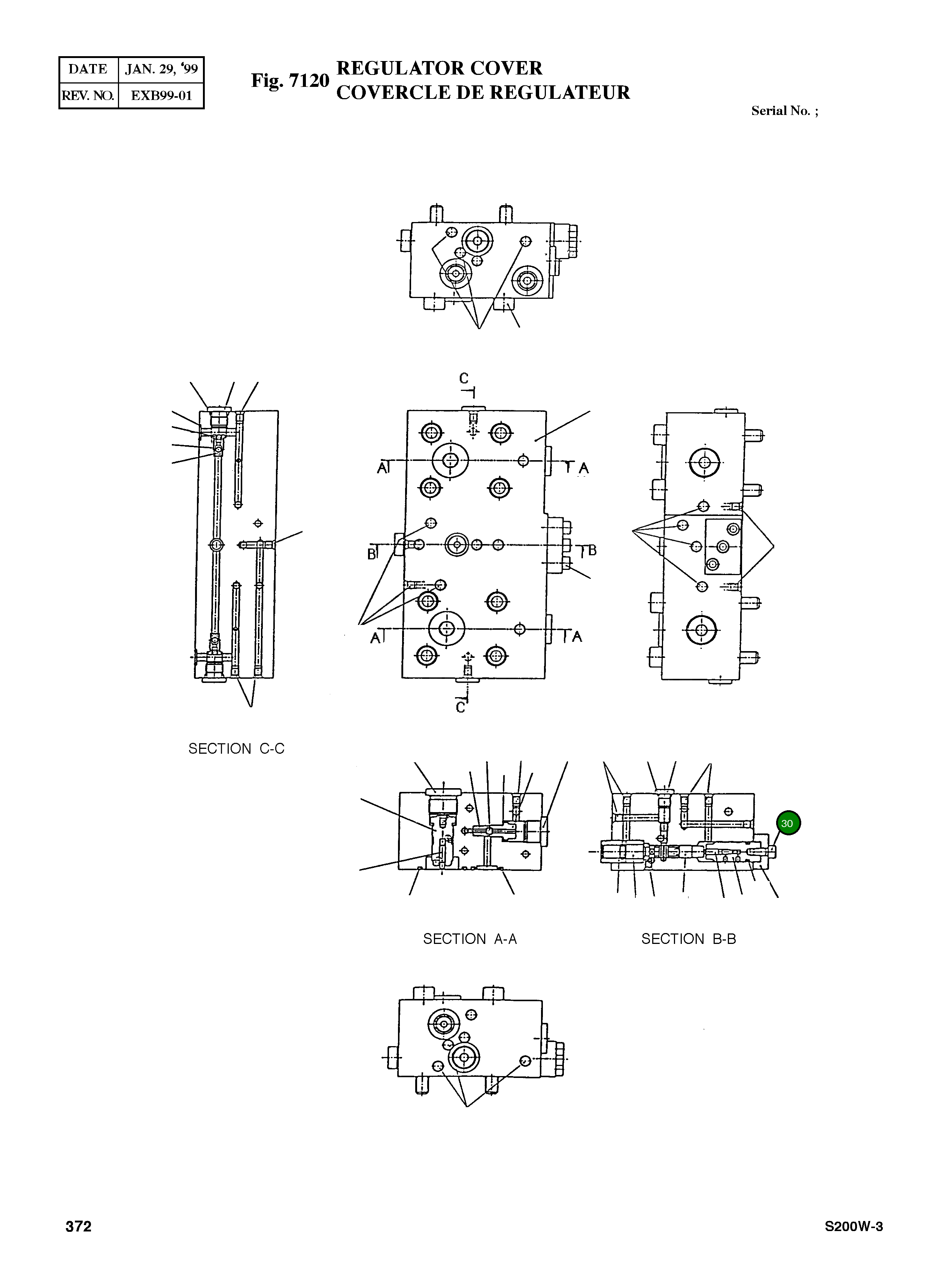 Болт M6X12L 1301536005 Komatsu