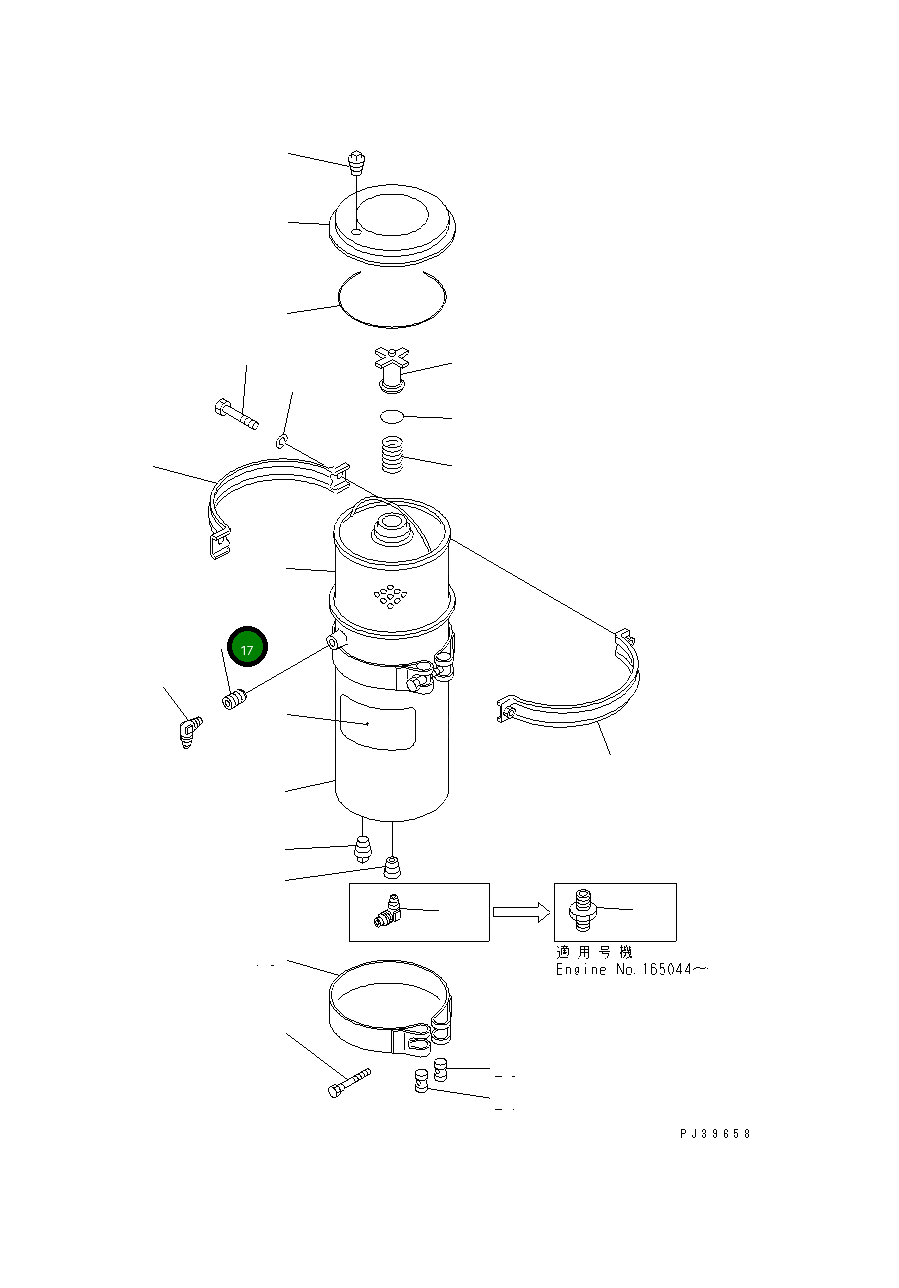 Адаптер 6710-51-5170 Komatsu