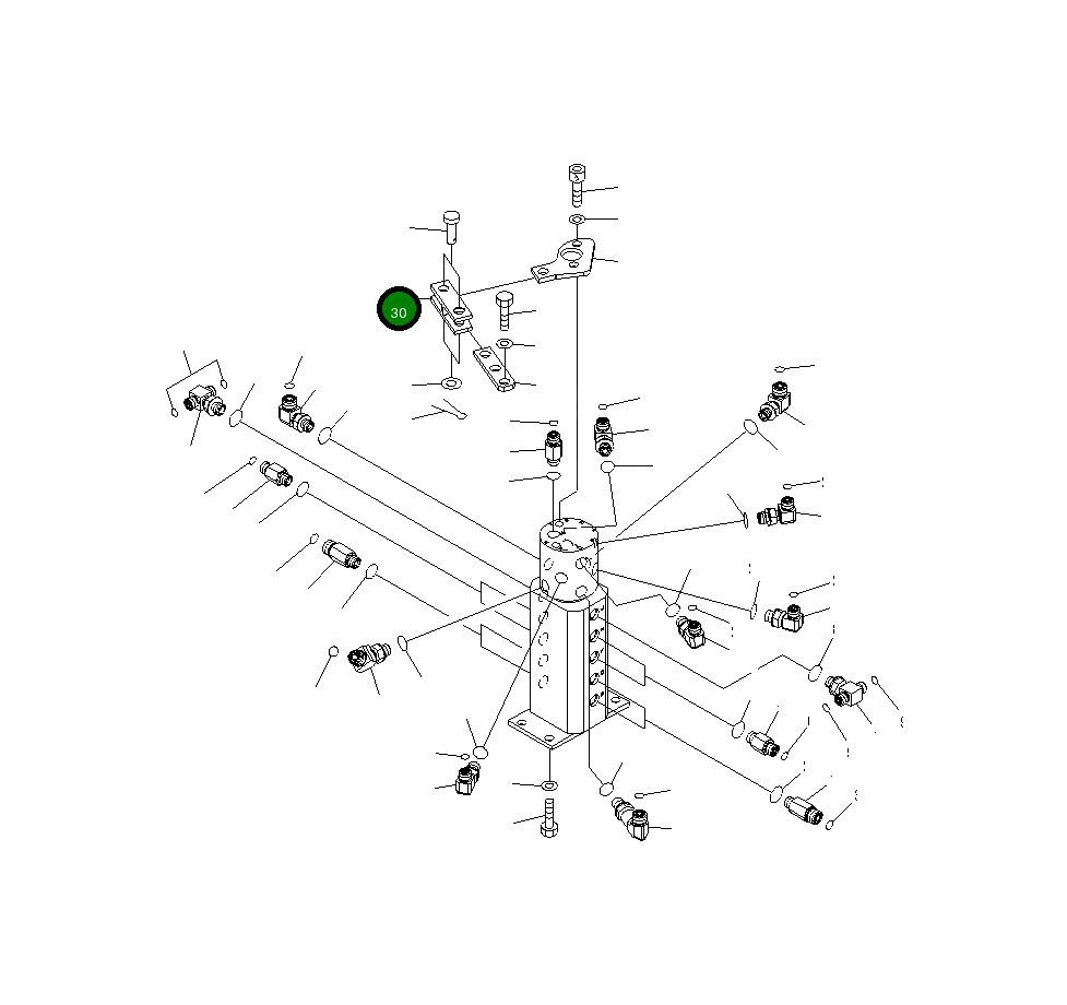 Вилка 04213-21250 Komatsu