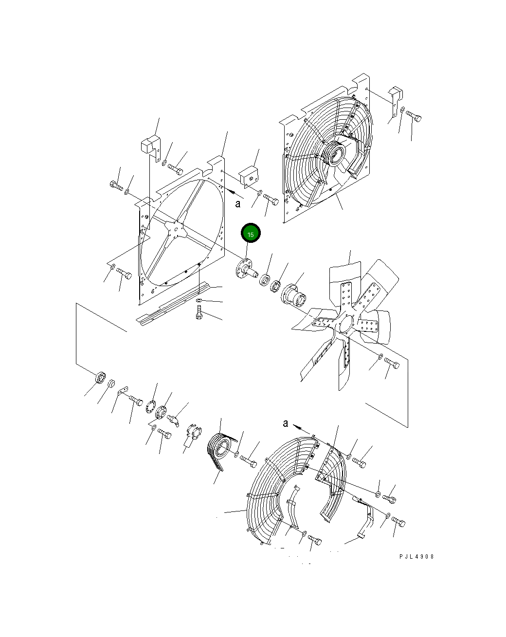 Вал 209-03-21120 Komatsu