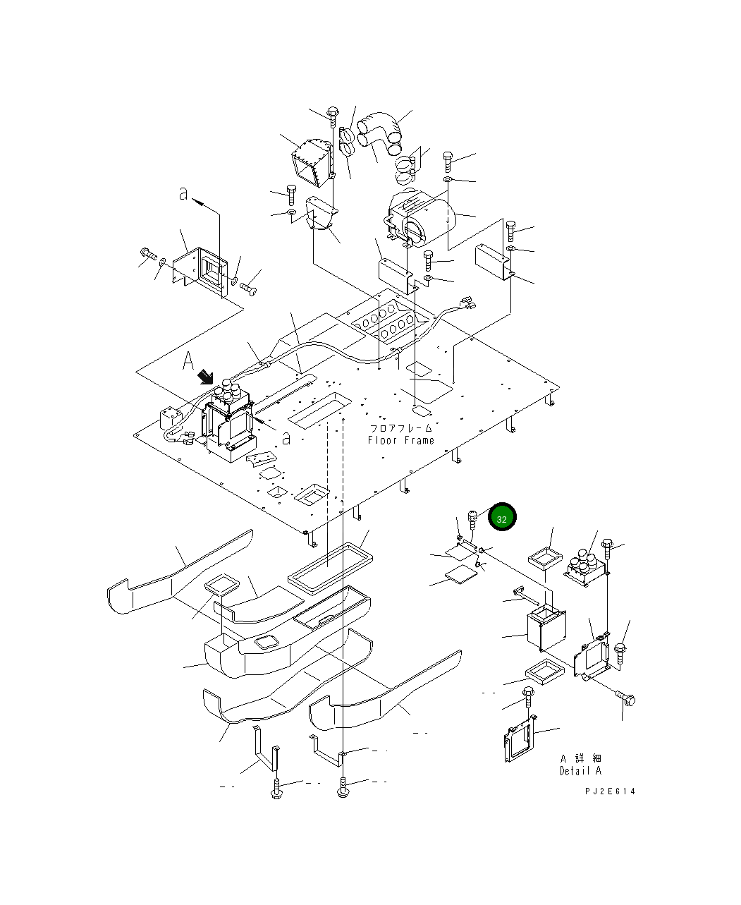 Винт 01023-60312 Komatsu