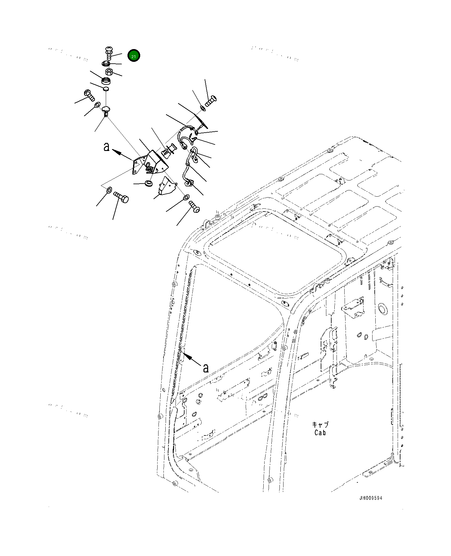 Винт 0102320212 Komatsu