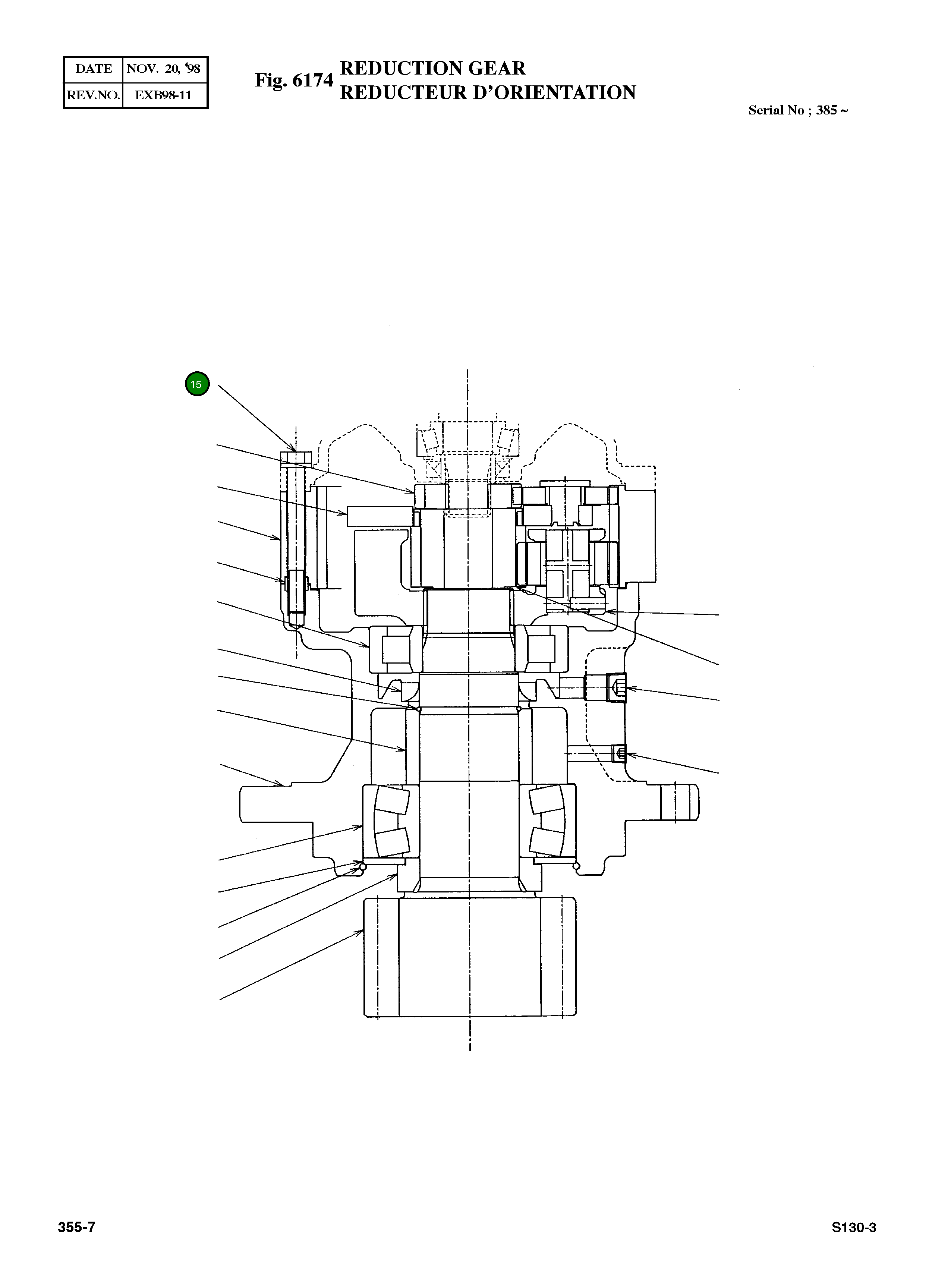 Болт M12X105 0542-078 Komatsu