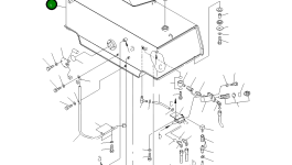 Бак 17A-04-22310 Komatsu