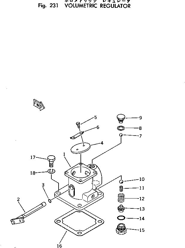 Вал M721045002010 Komatsu