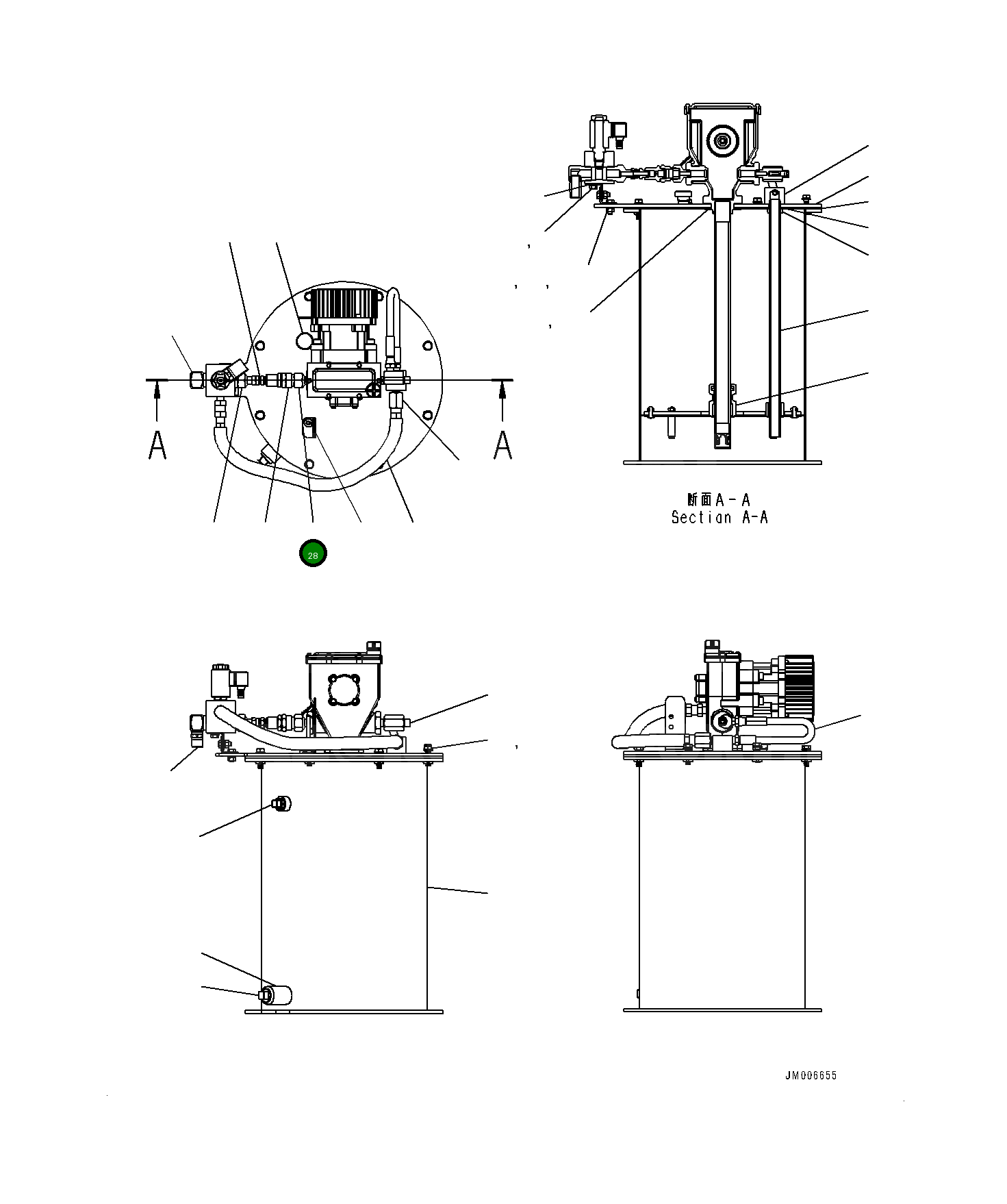 Адаптер 561-95-84760 Komatsu