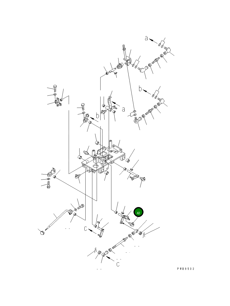 Вал 198-43-51690 Komatsu