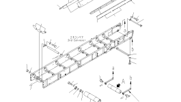 Вал KWKKS-75-57620 Komatsu