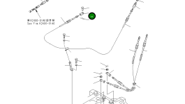 Вилка 154-43-14580 Komatsu