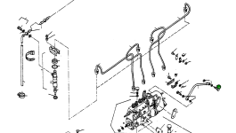 Болт-банджо 3090283M1 Komatsu