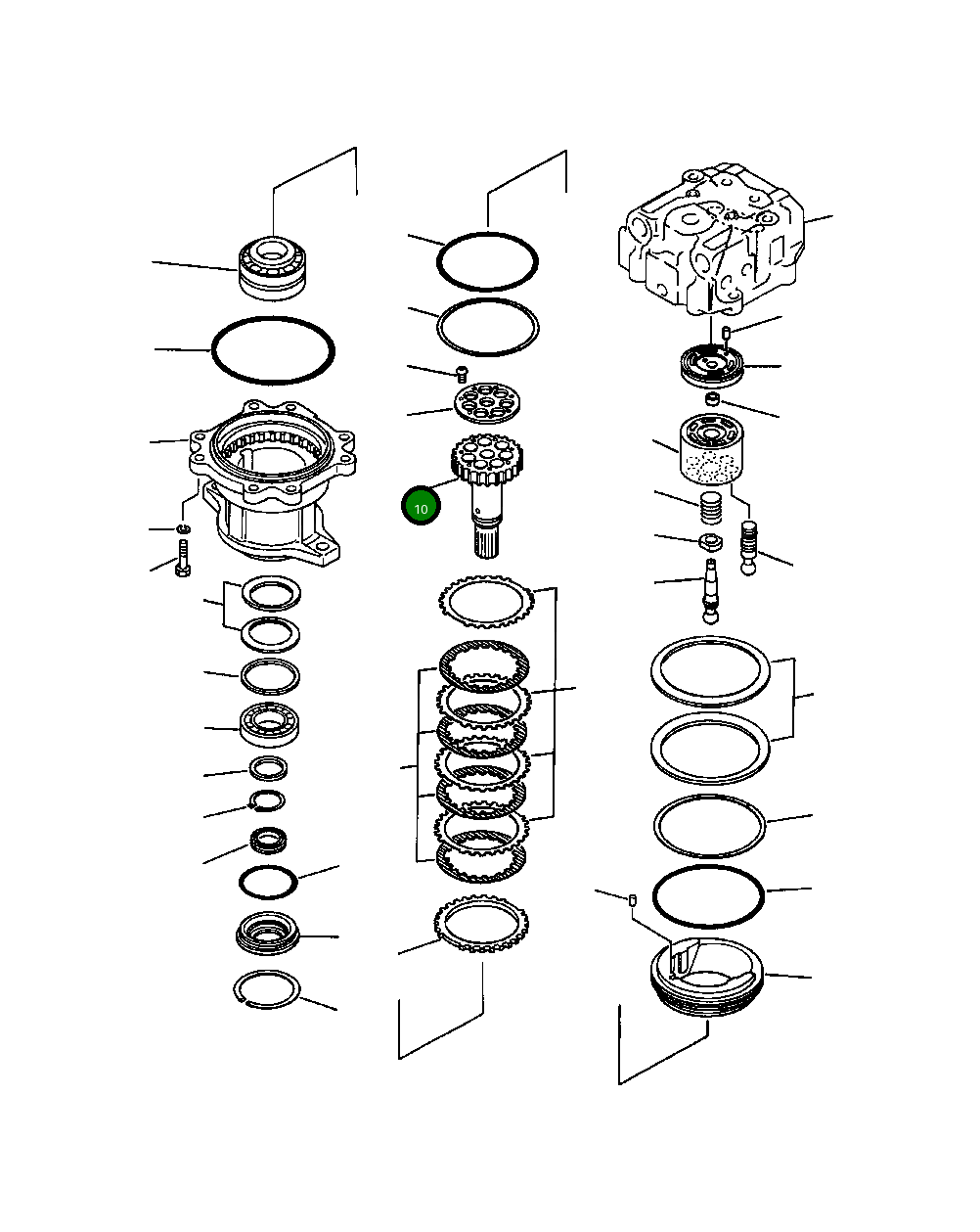 Вал 706-77-42861 Komatsu