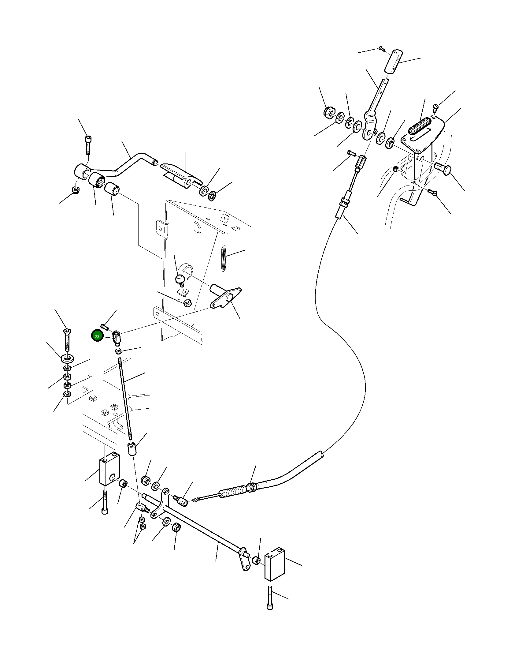 Вилка 42N-54-14540 Komatsu