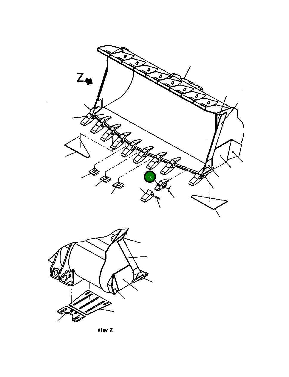 Адаптер 427-70-13743 Komatsu