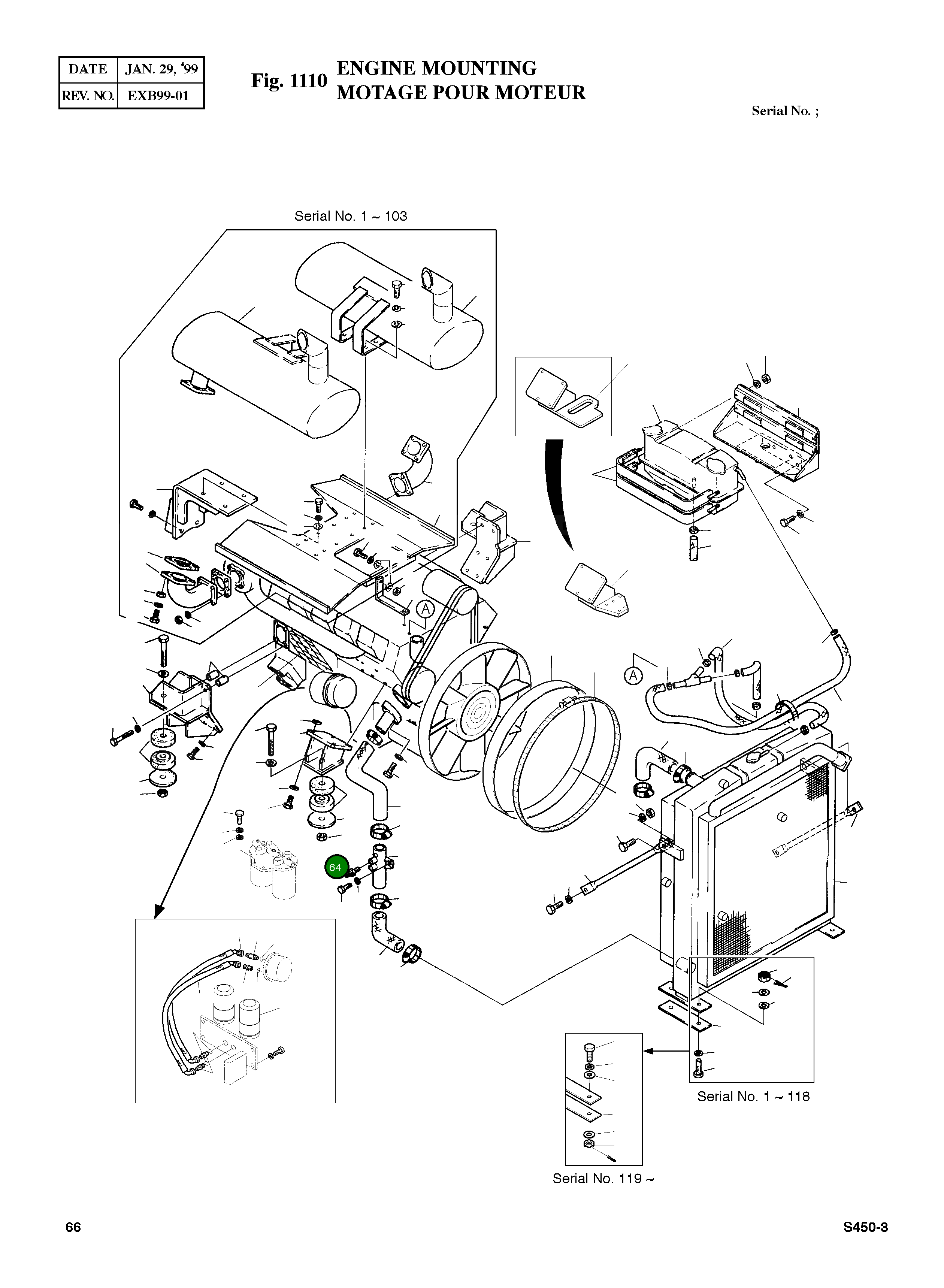 Адаптер PT1/2 2181-4252 Komatsu