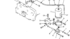 Кронштейн 6150-85-8230 Komatsu