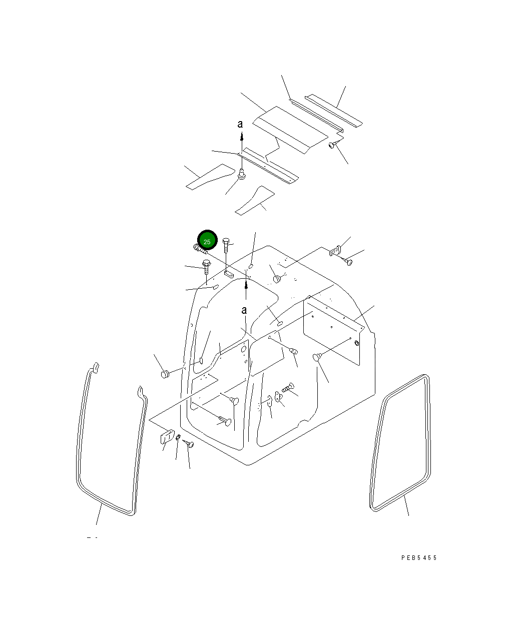 Винт 01023-20620 Komatsu