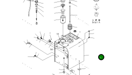 Бак 207-60-77112 Komatsu