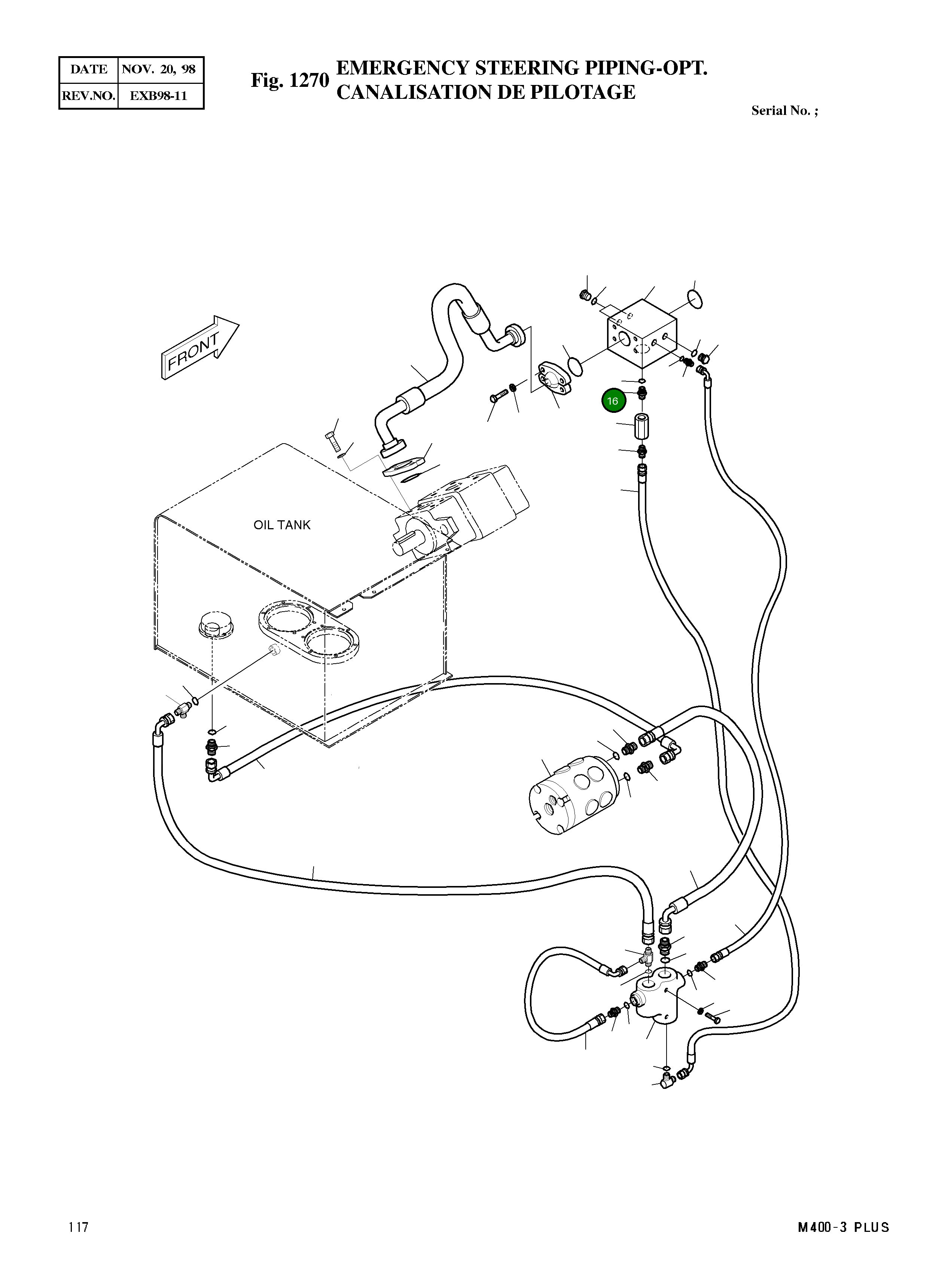 Адаптер, S PFO3/4-PT1/2 2181-1920D14 Komatsu