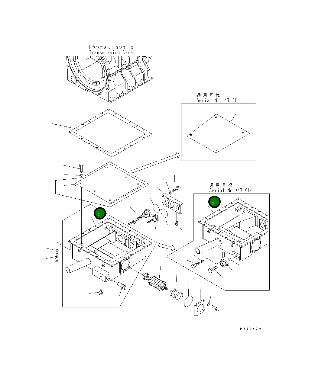 Бак 567-15-41550 Komatsu