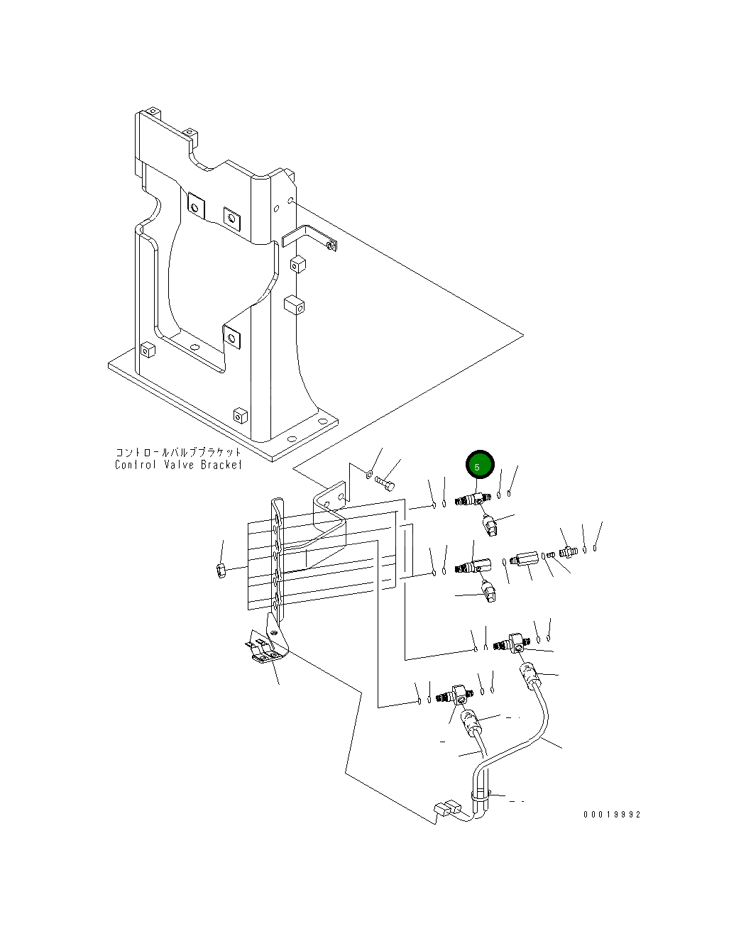 Адаптер 208-62-73420 Komatsu