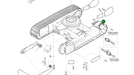 Ведущая звезда 2108-1036A Komatsu