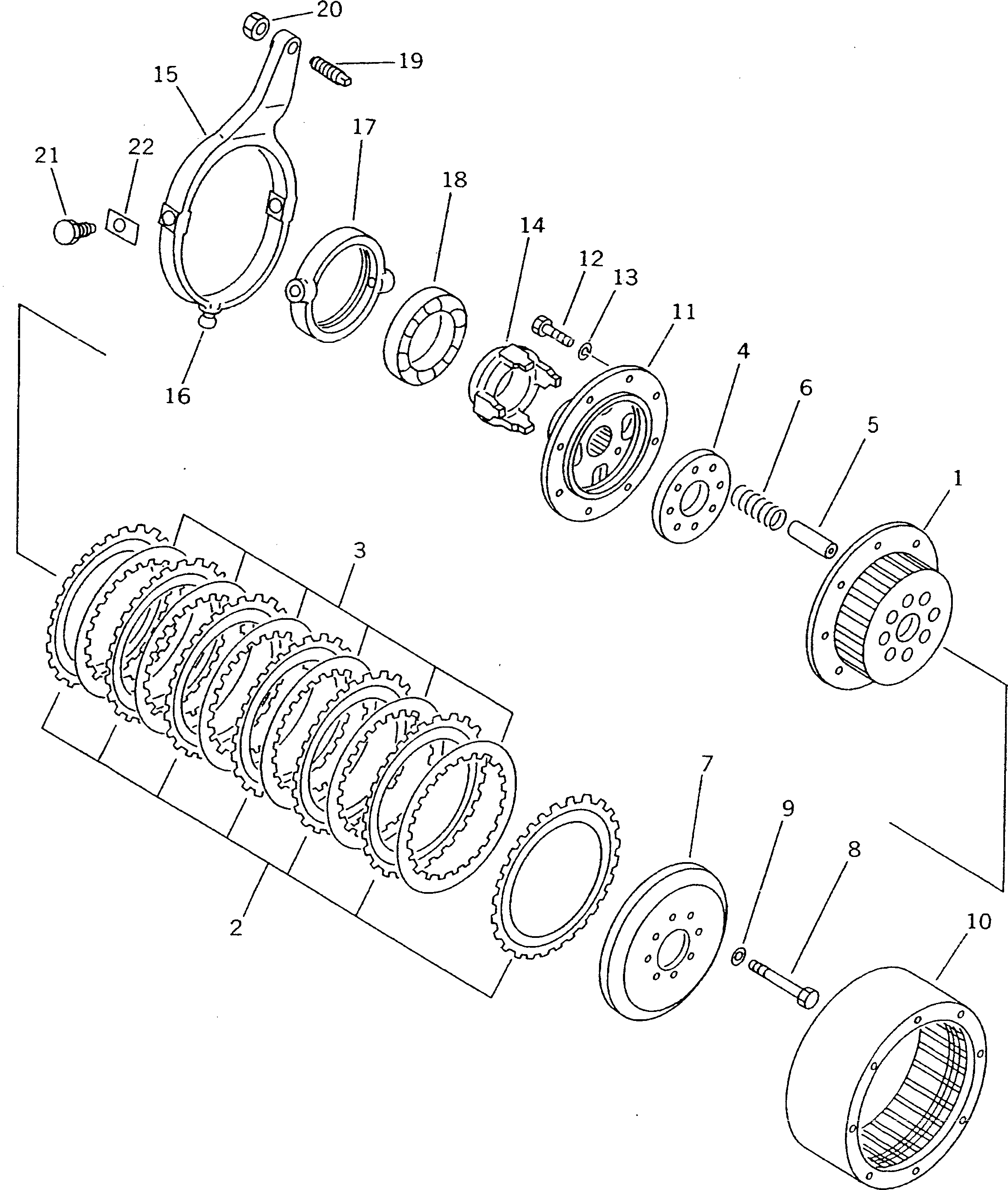 Барабан 104-22-33130 Komatsu