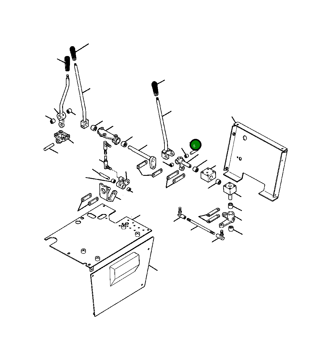 Вал 623 735 C91 Komatsu