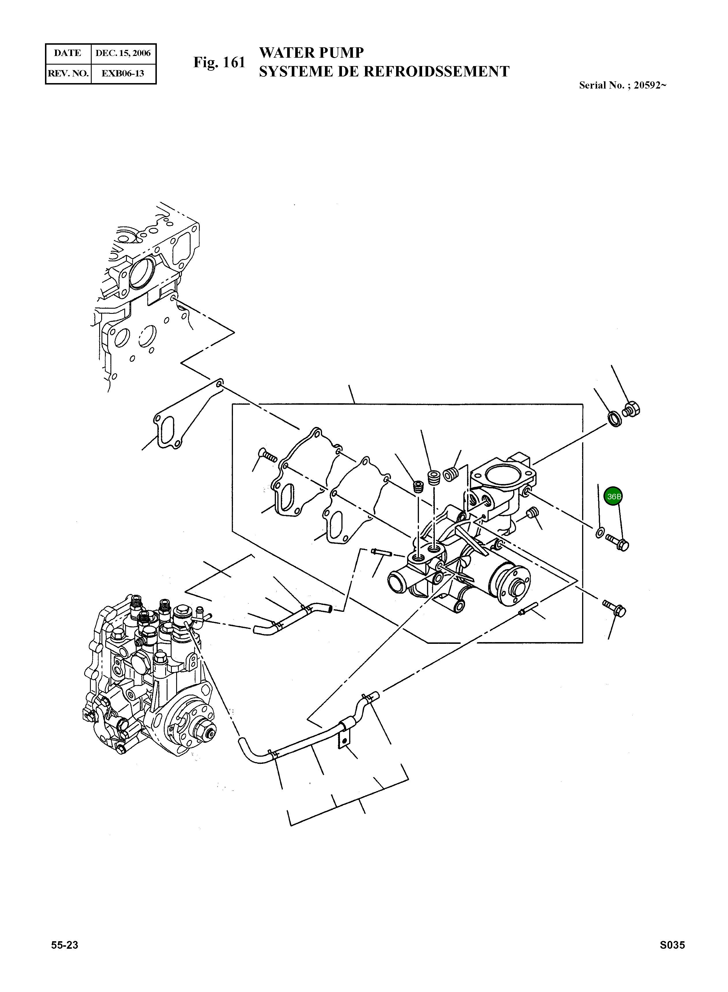 Болт M8X12 586400-3170 Komatsu
