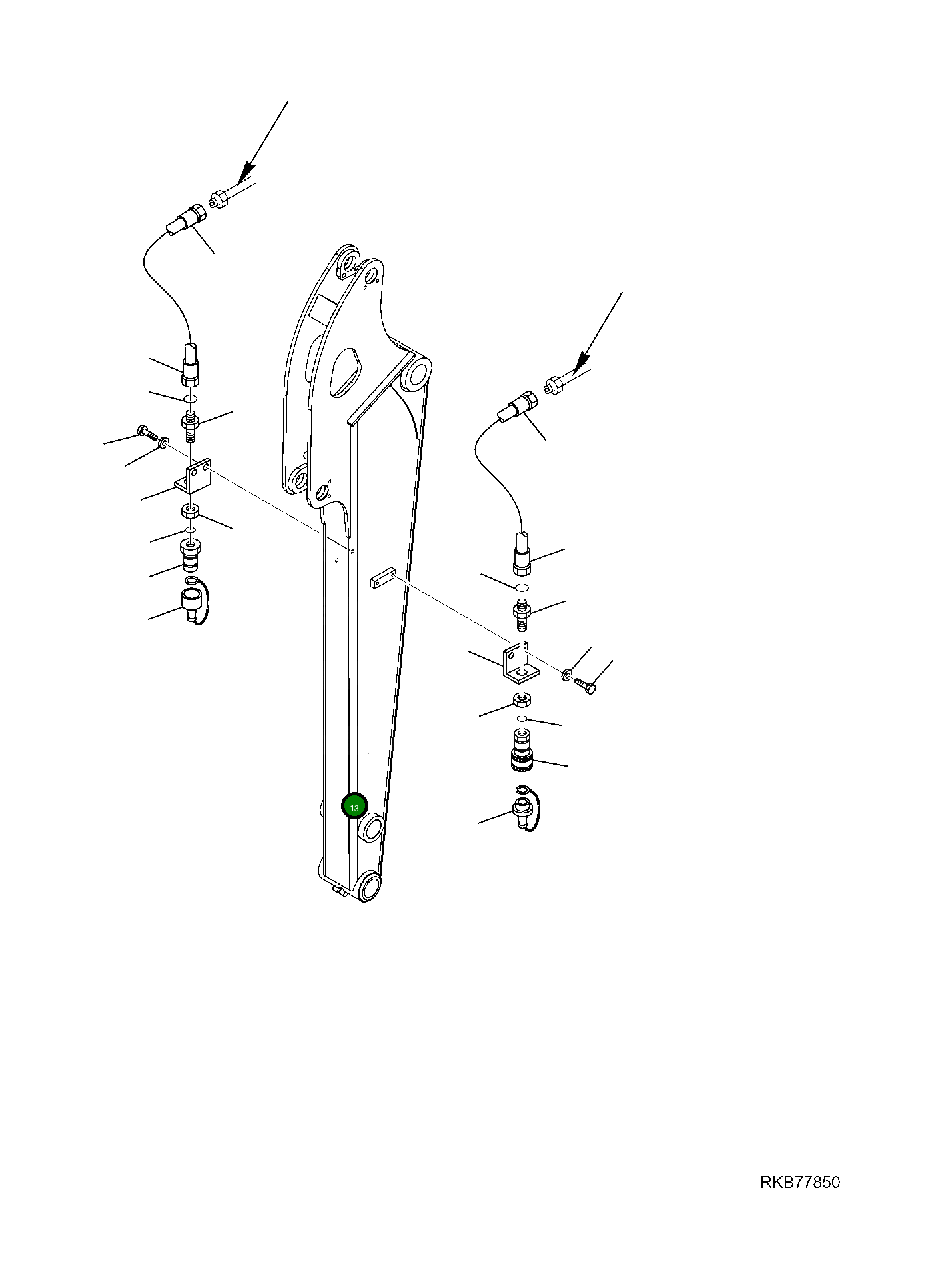 Быстроразъёмное соединение 22L-09-R5960 Komatsu