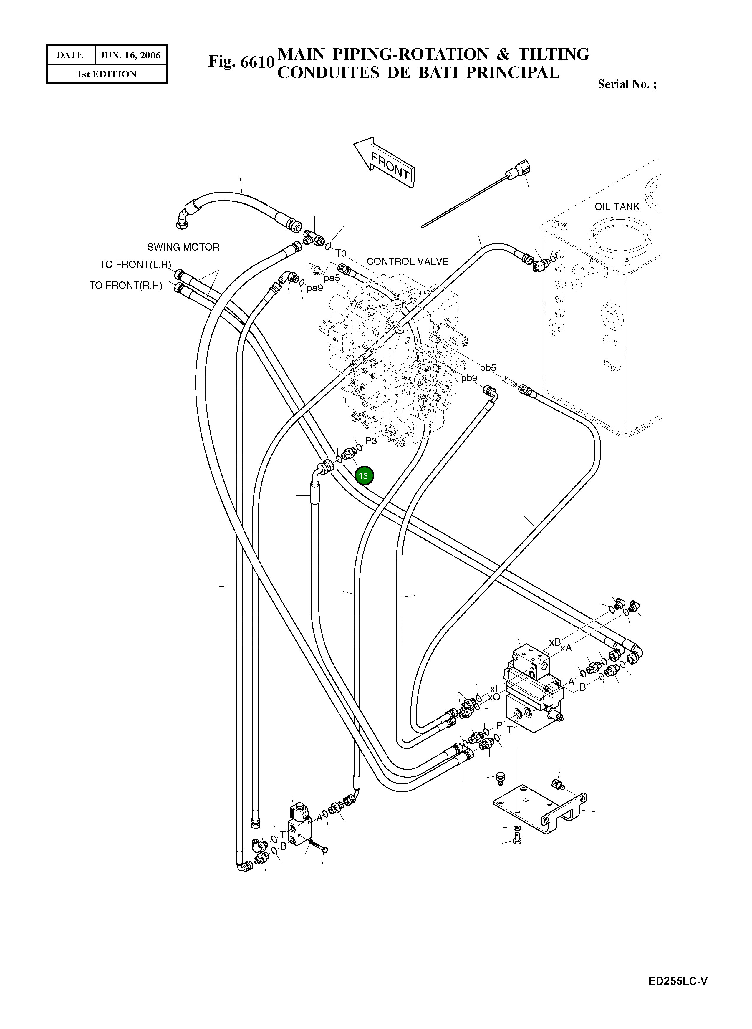 Адаптер 2181-2627D2 Komatsu