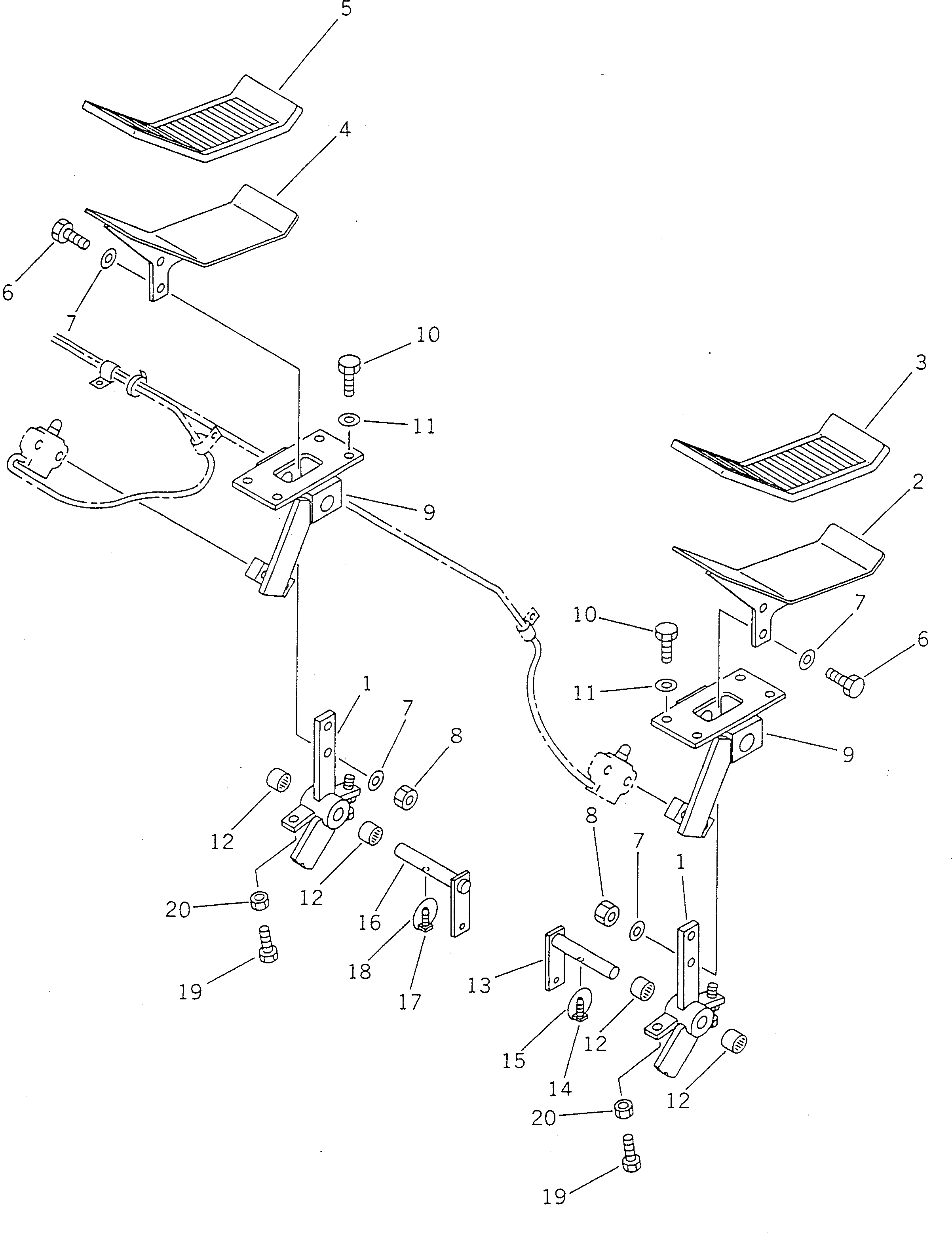 Вал 203-973-5320 Komatsu